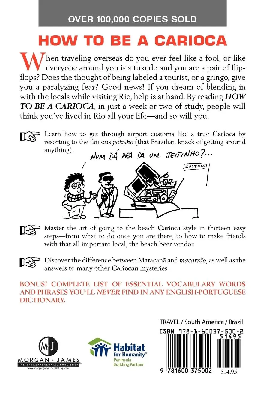 Rückseite: 9781600375002 | How to Be a Carioca | The Alternative Guide for the Tourist in Rio