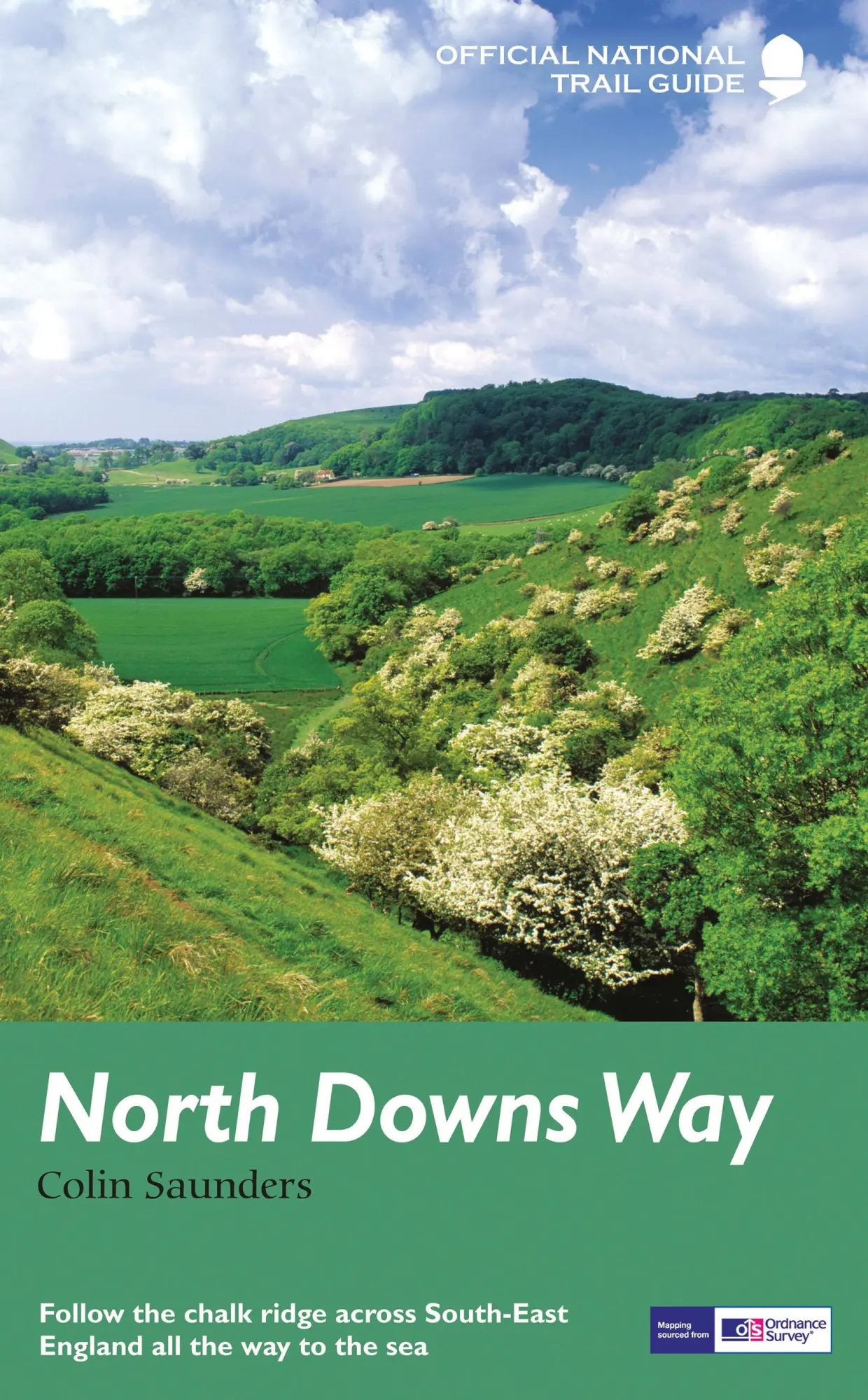 Cover: 9781781315002 | North Downs Way | National Trail Guide | Colin Saunders | Taschenbuch