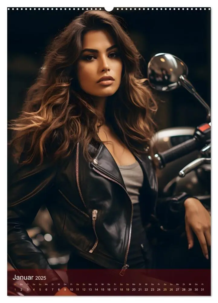 Bild: 9783435845002 | Bikes and Girls: Sexy Mädels auf heißen Mottorrädern (Wandkalender...