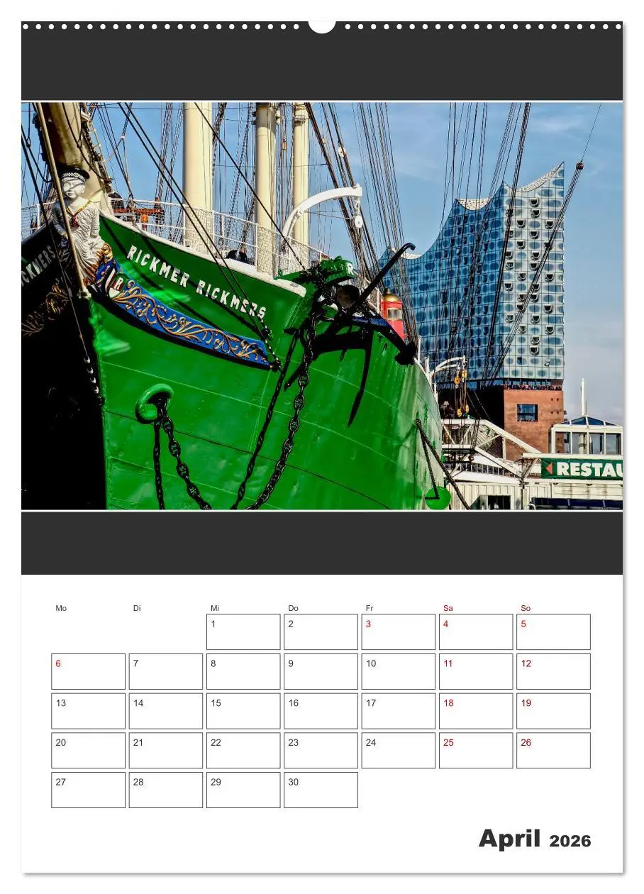 Bild: 9783516405002 | Spitze! Elbphilharmonie Hamburg 2026 (Wandkalender 2026 DIN A2...