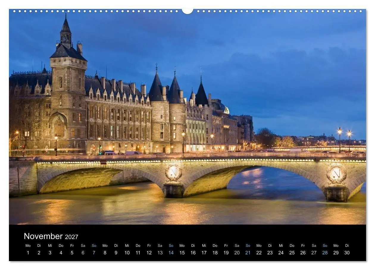 Bild: 9783569975002 | Paris bei Nacht 2027 (hochwertiger Premium Wandkalender 2027 DIN A2...