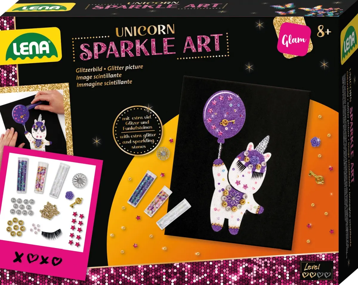 Cover: 4006942905102 | LENA 42724 - Sparkle Art Unicorn | 42724 | deutsch | 2024 | Simm