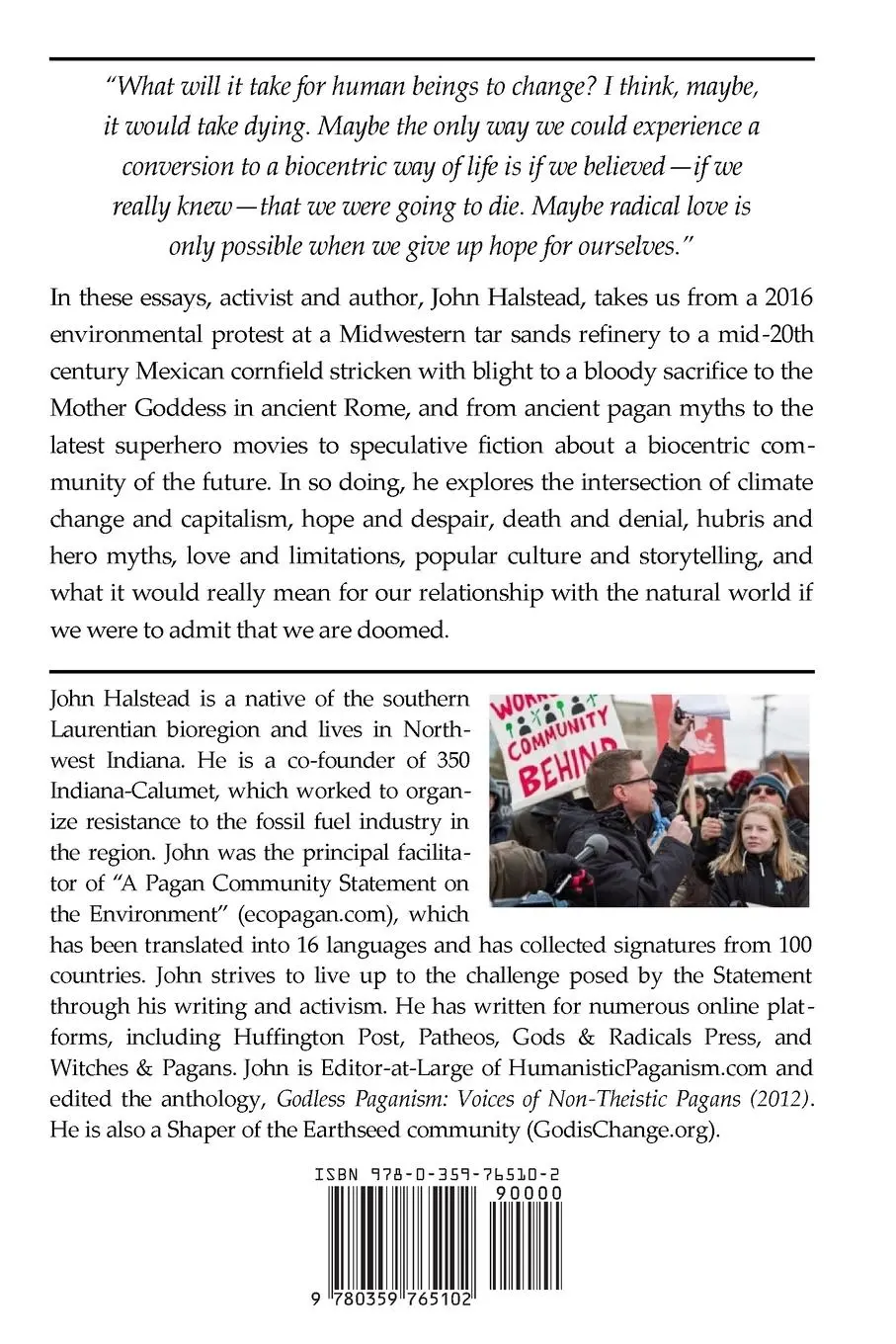 Rückseite: 9780359765102 | Another End of the World is Possible | John Halstead | Taschenbuch