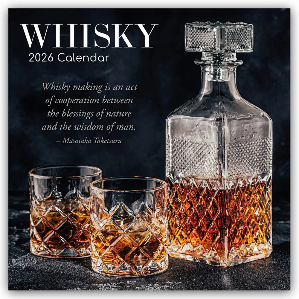 Cover: 9781836225102 | Whisky 2026 - 16-Monatskalender | The Gifted Stationery Co. Ltd | 2026