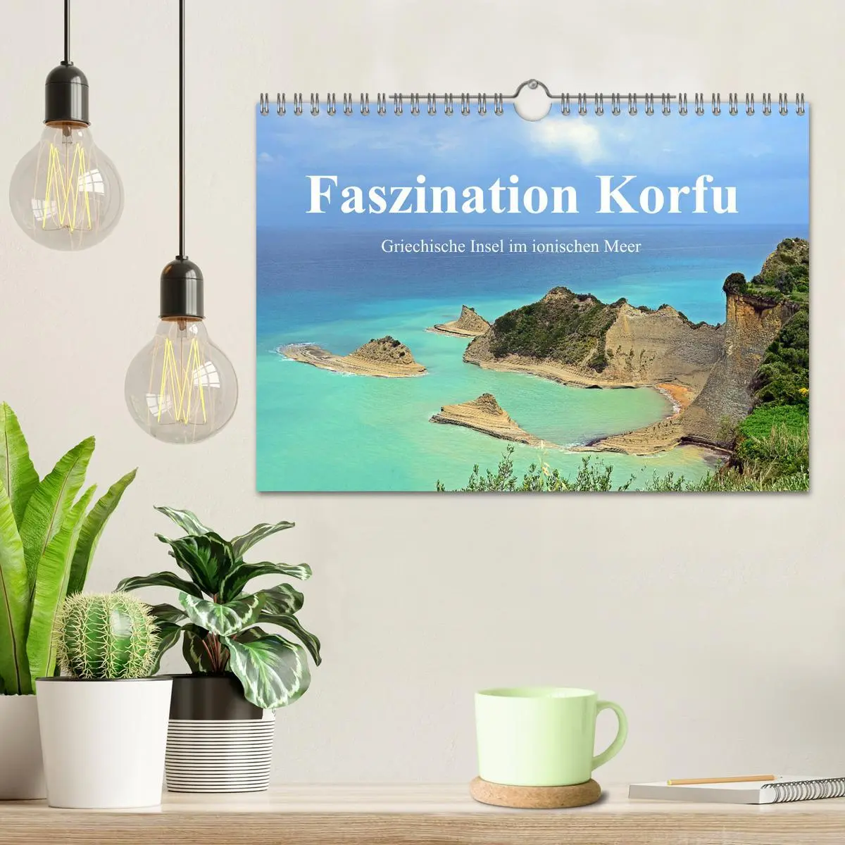Bild: 9783457785102 | Faszination Korfu (Wandkalender 2026 DIN A4 quer), CALVENDO...