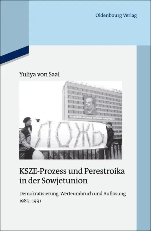 Cover: 9783486705102 | KSZE-Prozess und Perestroika in der Sowjetunion | Yuliya Von Saal | X