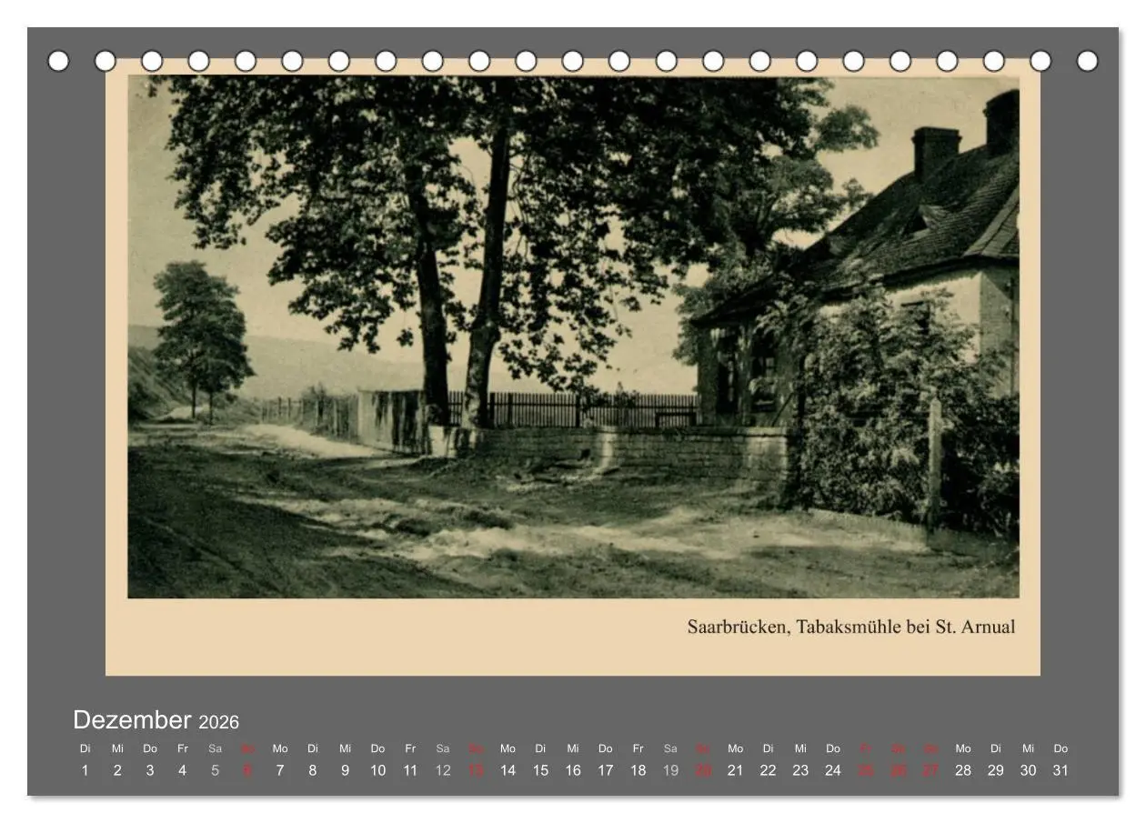 Bild: 9783516015102 | Saarland - vunn domols (frieher), Industrieanlagen (Tischkalender...