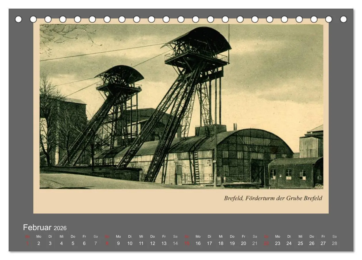 Bild: 9783516015102 | Saarland - vunn domols (frieher), Industrieanlagen (Tischkalender...