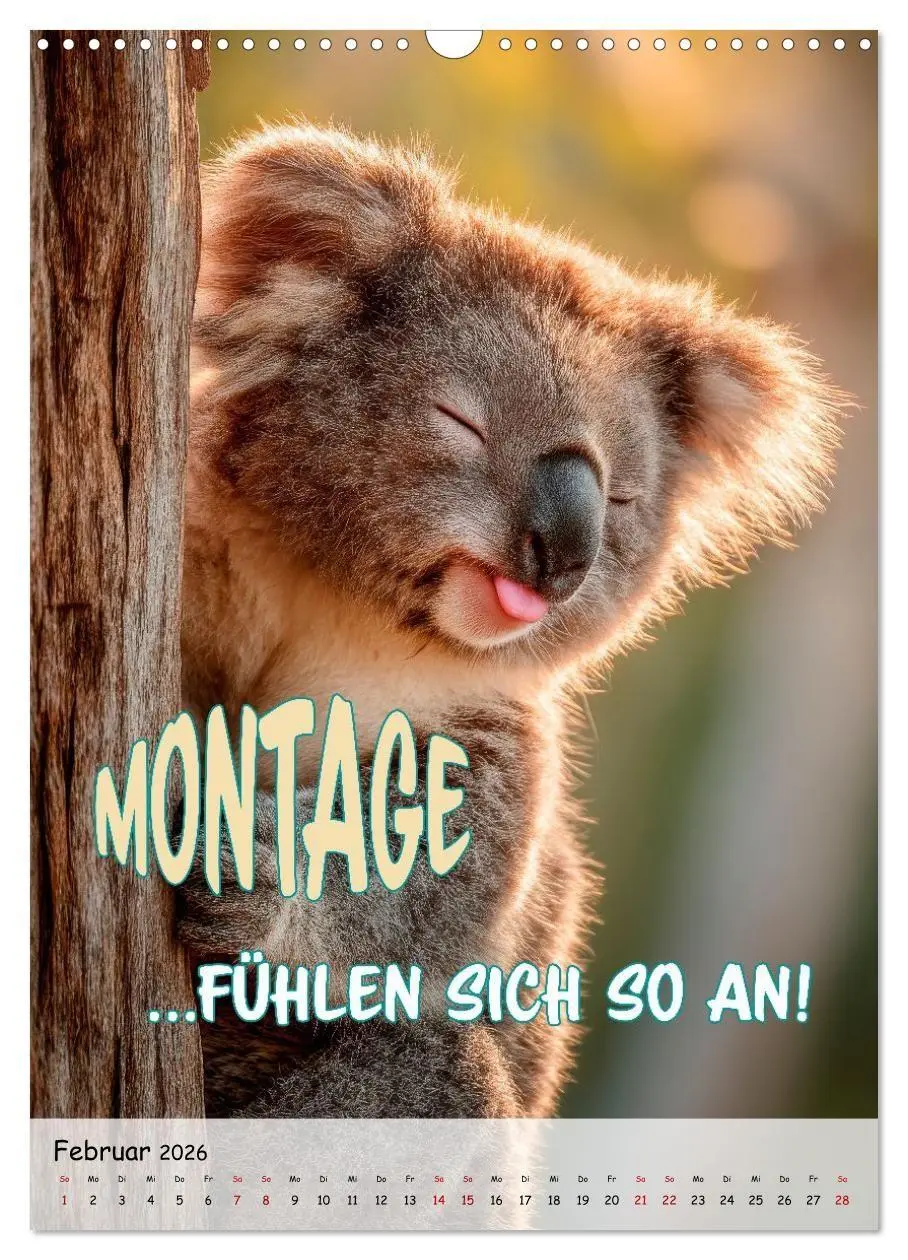 Bild: 9783516705102 | Tierisch erwischt (Wandkalender 2026 DIN A3 hoch), CALVENDO...