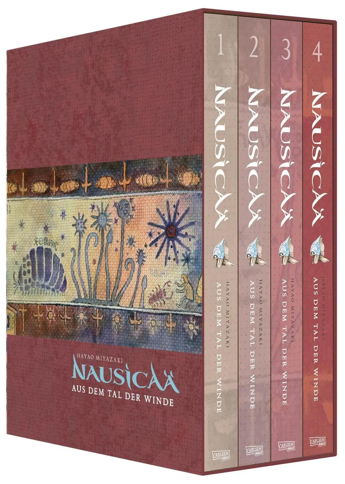 Cover: 9783551805102 | Nausicaä aus dem Tal der Winde, Doppelband-Edition Bände 1-4 im...