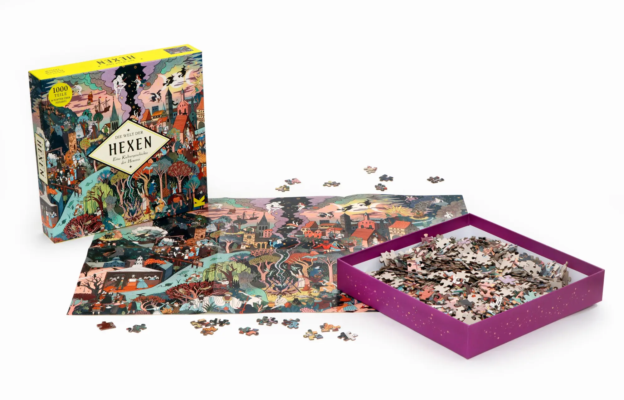 Bild: 9783962445102 | Die Welt der Hexen - Puzzle 1000 Teile | Laura Kounine | Spiel | 2026