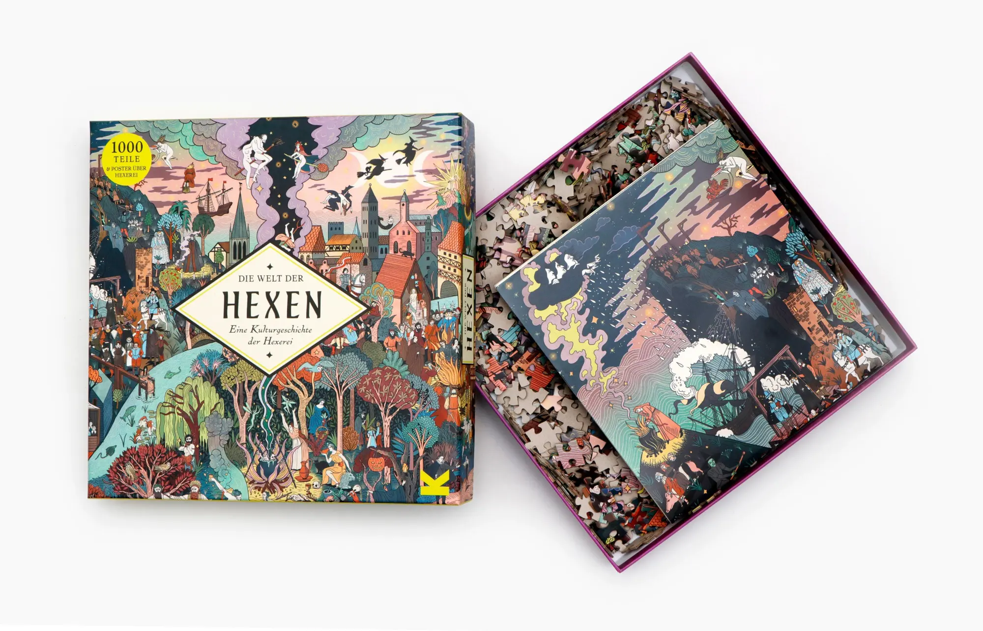 Bild: 9783962445102 | Die Welt der Hexen - Puzzle 1000 Teile | Laura Kounine | Spiel | 2026