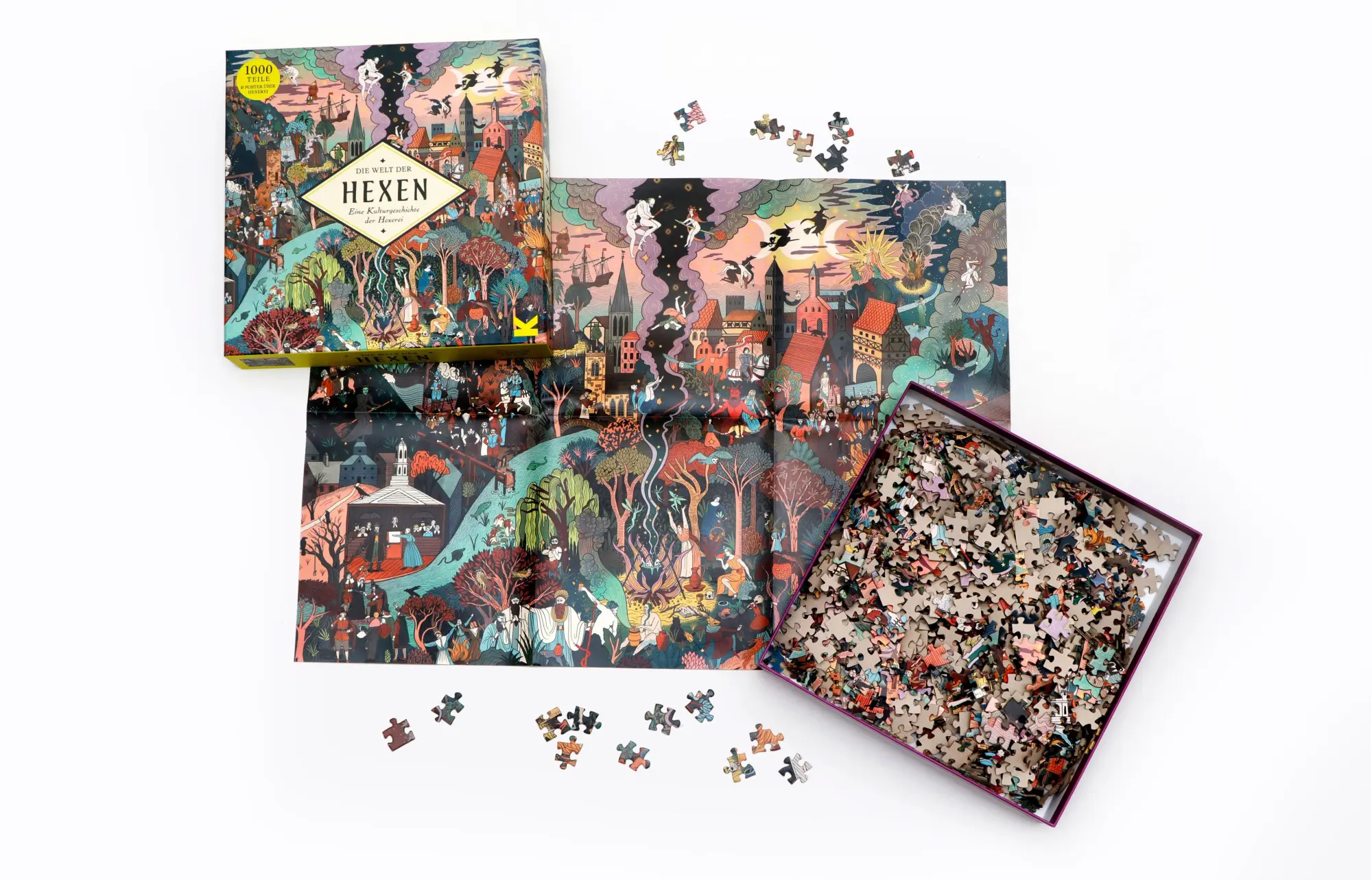 Bild: 9783962445102 | Die Welt der Hexen - Puzzle 1000 Teile | Laura Kounine | Spiel | 2026