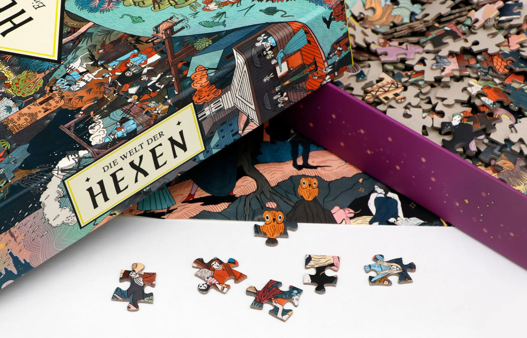 Bild: 9783962445102 | Die Welt der Hexen - Puzzle 1000 Teile | Laura Kounine | Spiel | 2026