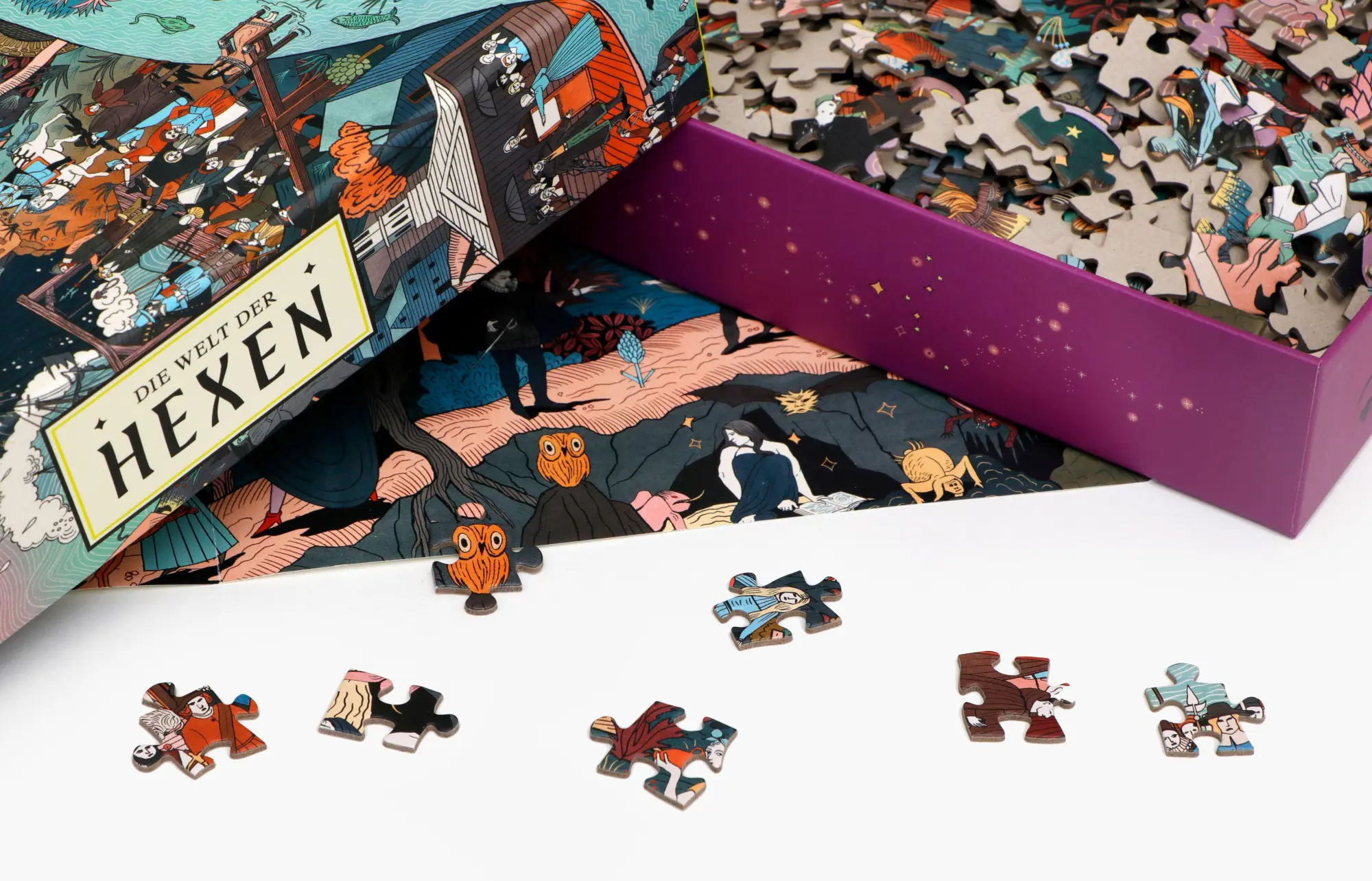 Bild: 9783962445102 | Die Welt der Hexen - Puzzle 1000 Teile | Laura Kounine | Spiel | 2026