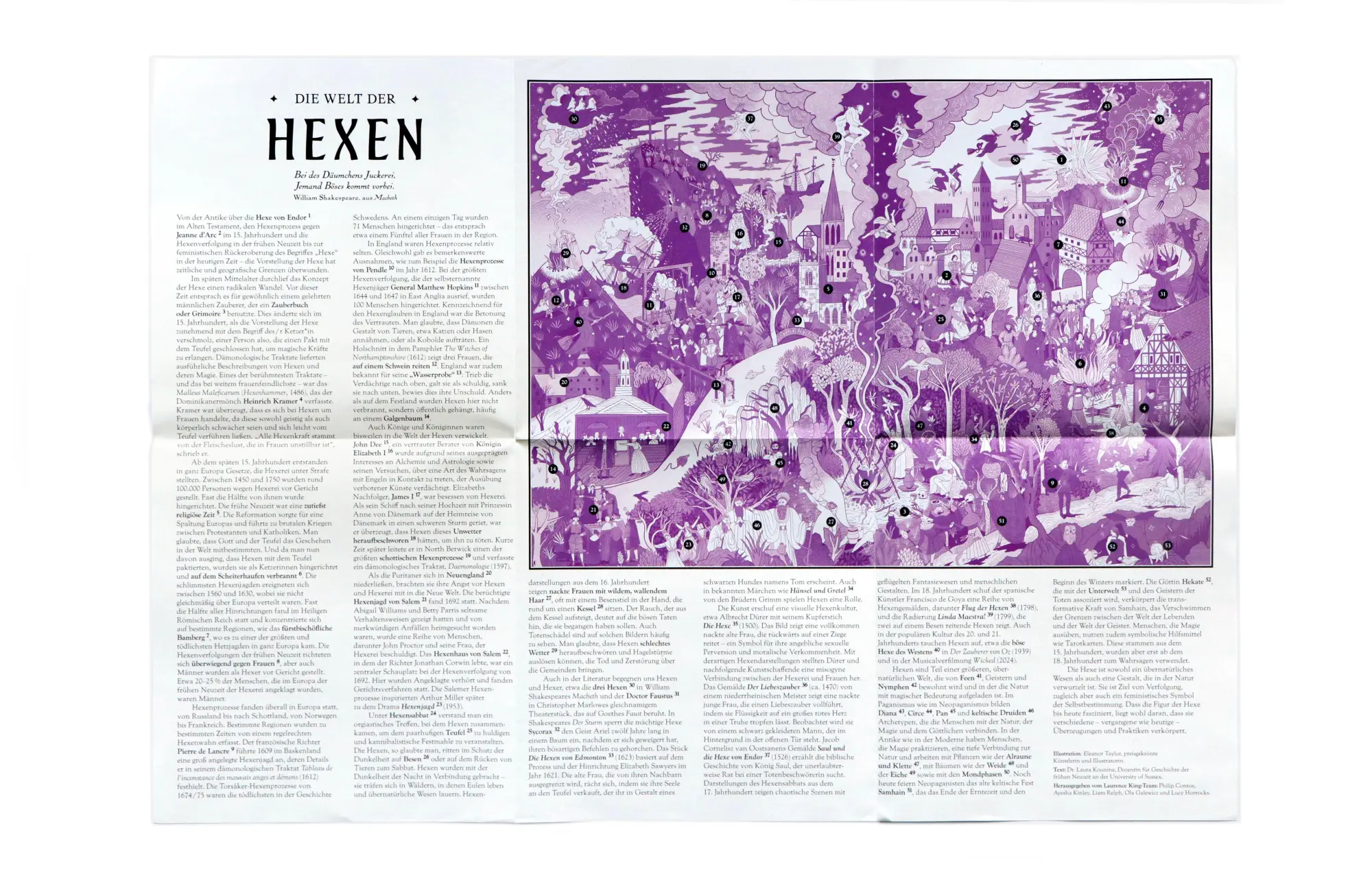 Bild: 9783962445102 | Die Welt der Hexen - Puzzle 1000 Teile | Laura Kounine | Spiel | 2026