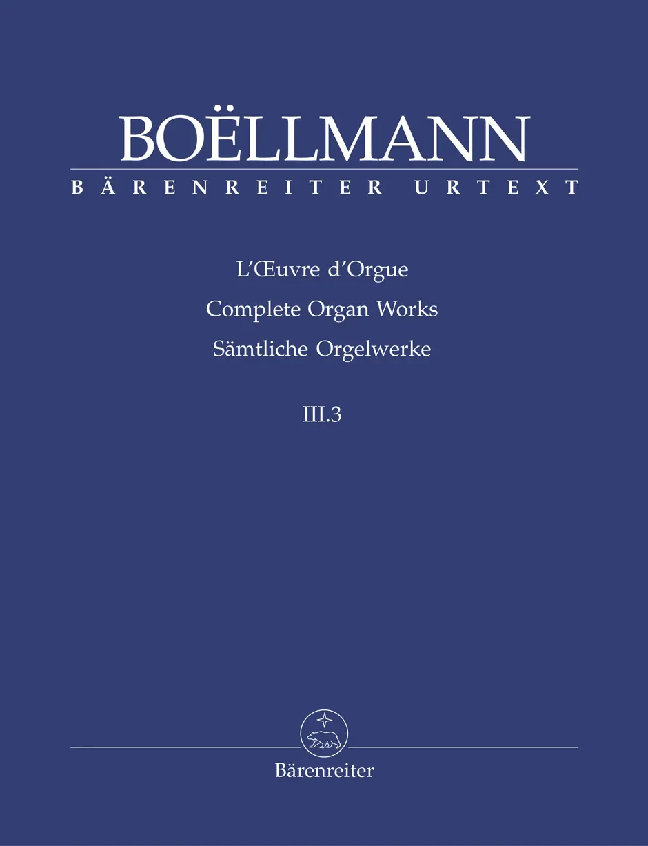 Cover: 9790006525102 | Heures mystiques: 50 Versets | Sämtliche Orgelwerke 3,3 | Boëllmann