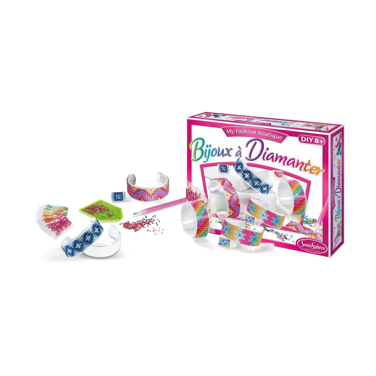 Bild: 3373910325202 | Sentosphere - Strasssteinschmuck Glitzer | Sentosphere | Spiel | 2024