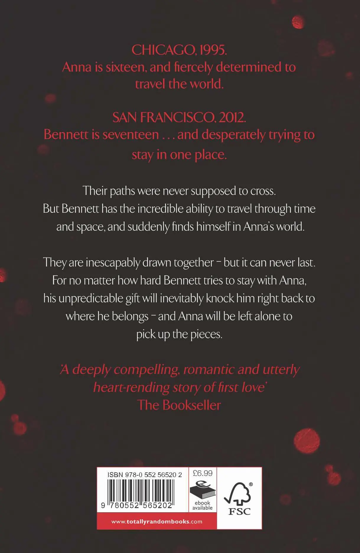 Rückseite: 9780552565202 | Time Between Us | Tamara Ireland Stone | Taschenbuch | Englisch | 2013