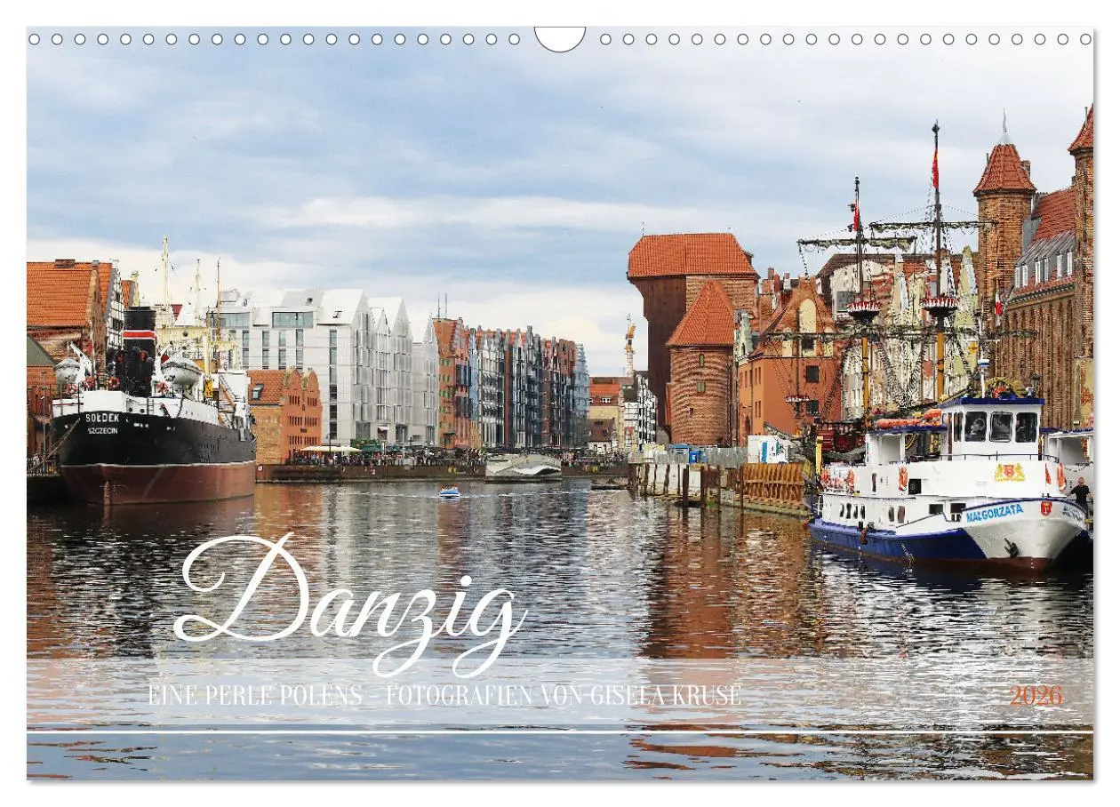 Cover: 9783457395202 | Danzig - Eine Perle Polens (Wandkalender 2026 DIN A3 quer),...