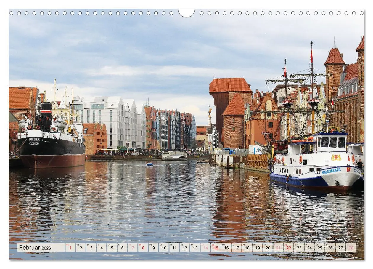 Bild: 9783457395202 | Danzig - Eine Perle Polens (Wandkalender 2026 DIN A3 quer),...