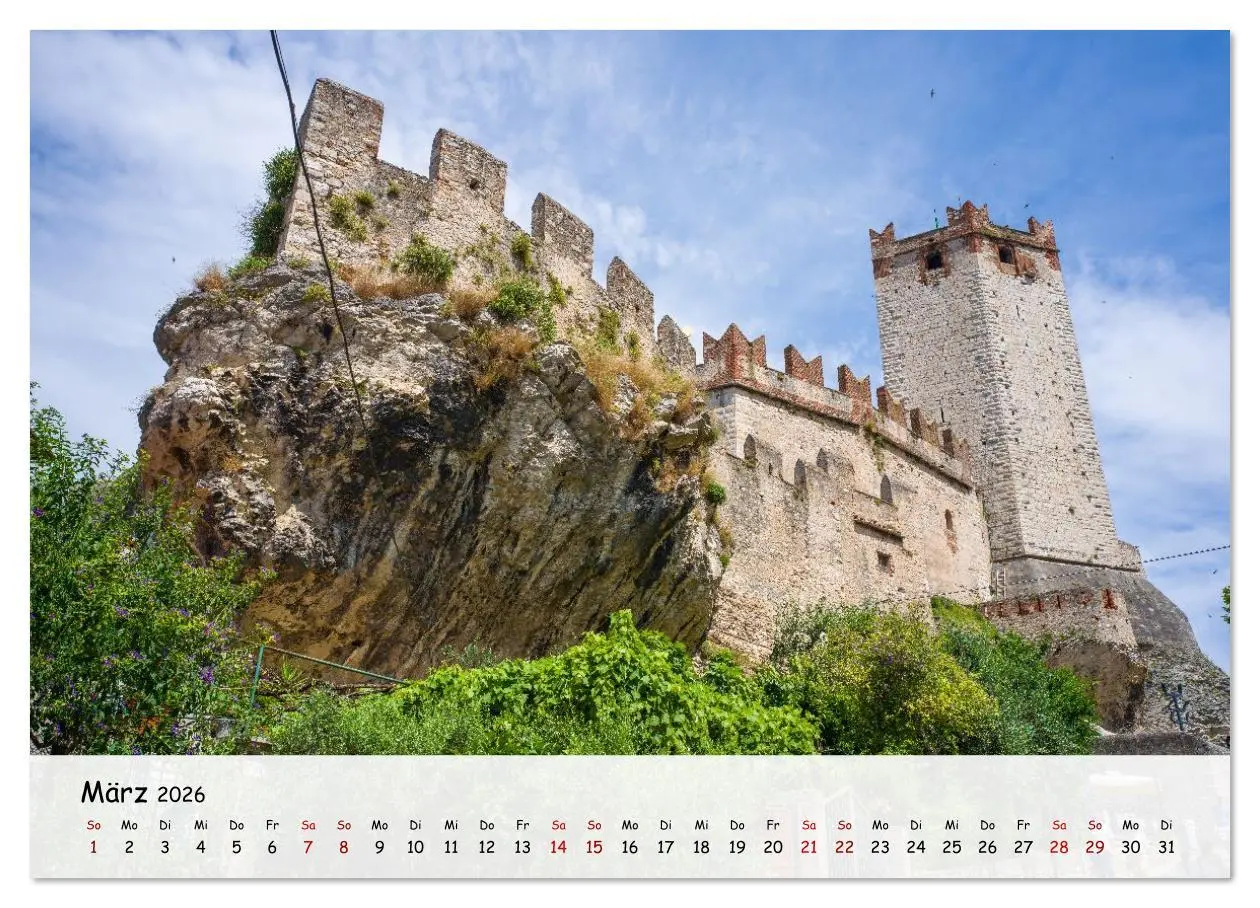 Bild: 9783516625202 | Malcesine - Am Ostufer des Gardasees (Wandkalender 2026 DIN A4...