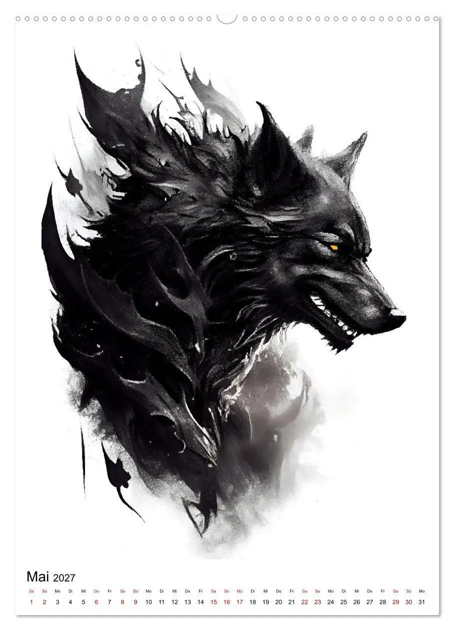Bild: 9783569335202 | Welt und Mythologie der Wikinger (hochwertiger Premium Wandkalender...