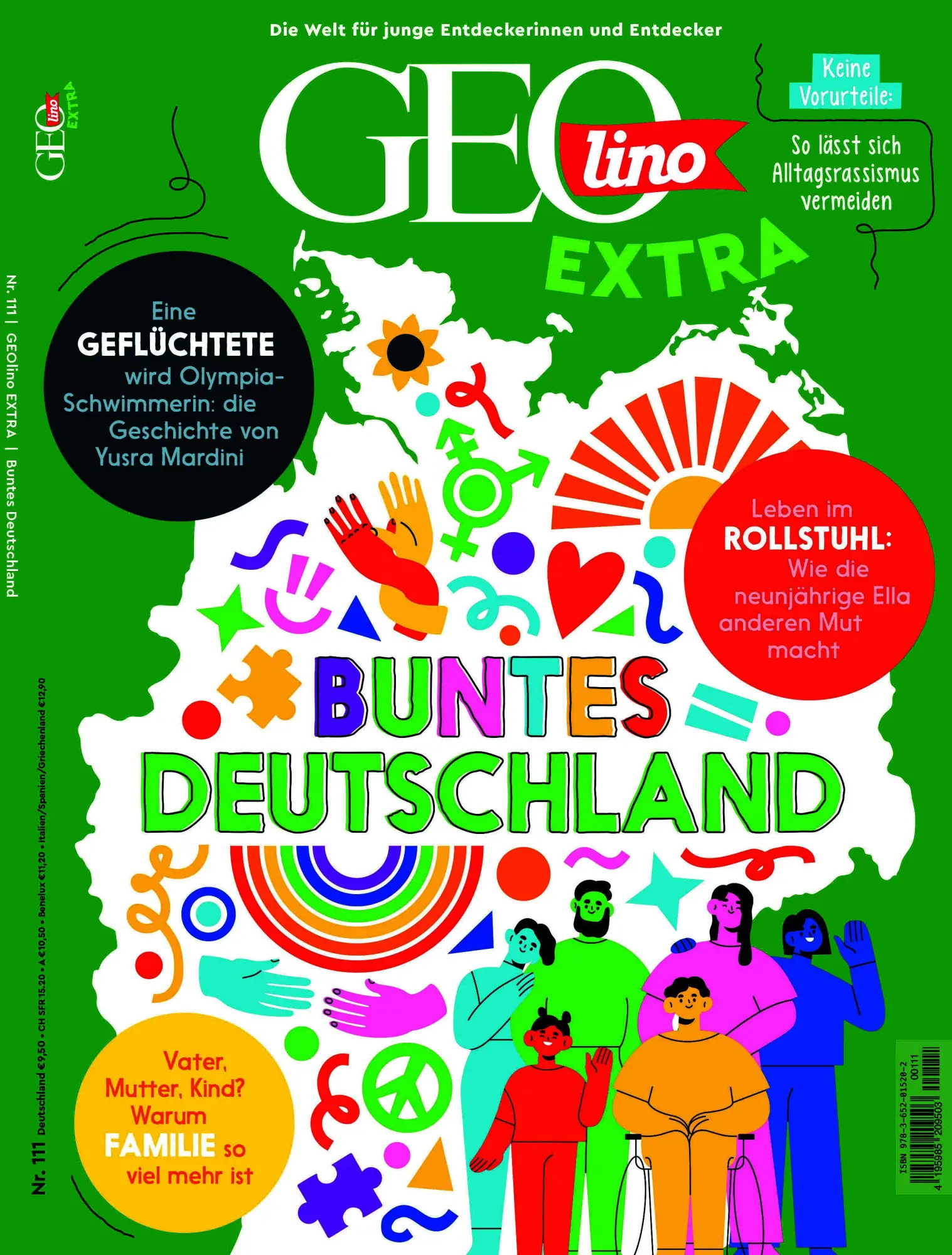 Cover: 9783652015202 | GEOlino Extra / GEOlino extra 111/2025 - Buntes Deutschland | Treeck