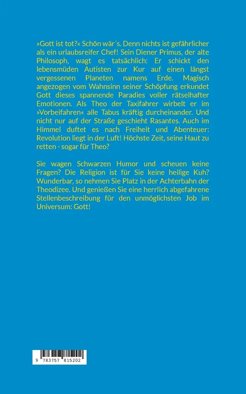 Rückseite: 9783757815202 | Paradies | Er will doch nur spielen | Mirlo Verdad | Taschenbuch