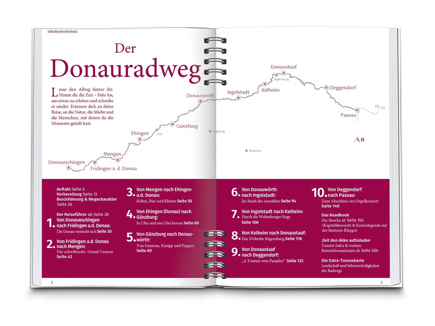 Bild: 9783991215202 | KOMPASS Radreiseführer Donauradweg Deutschland | Ralf Enke | Buch
