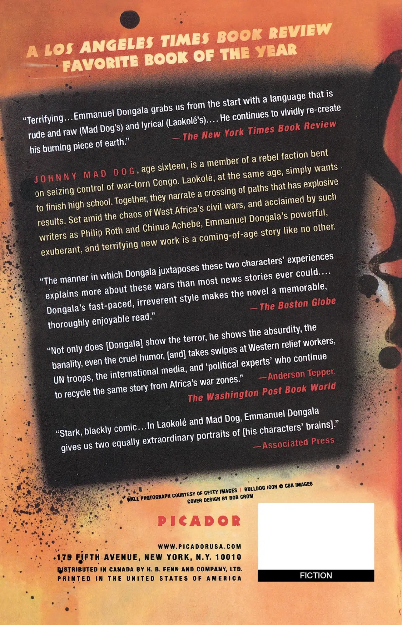 Rückseite: 9780312425302 | Johnny Mad Dog | Emmanuel Dongala | Taschenbuch | Englisch | 2006