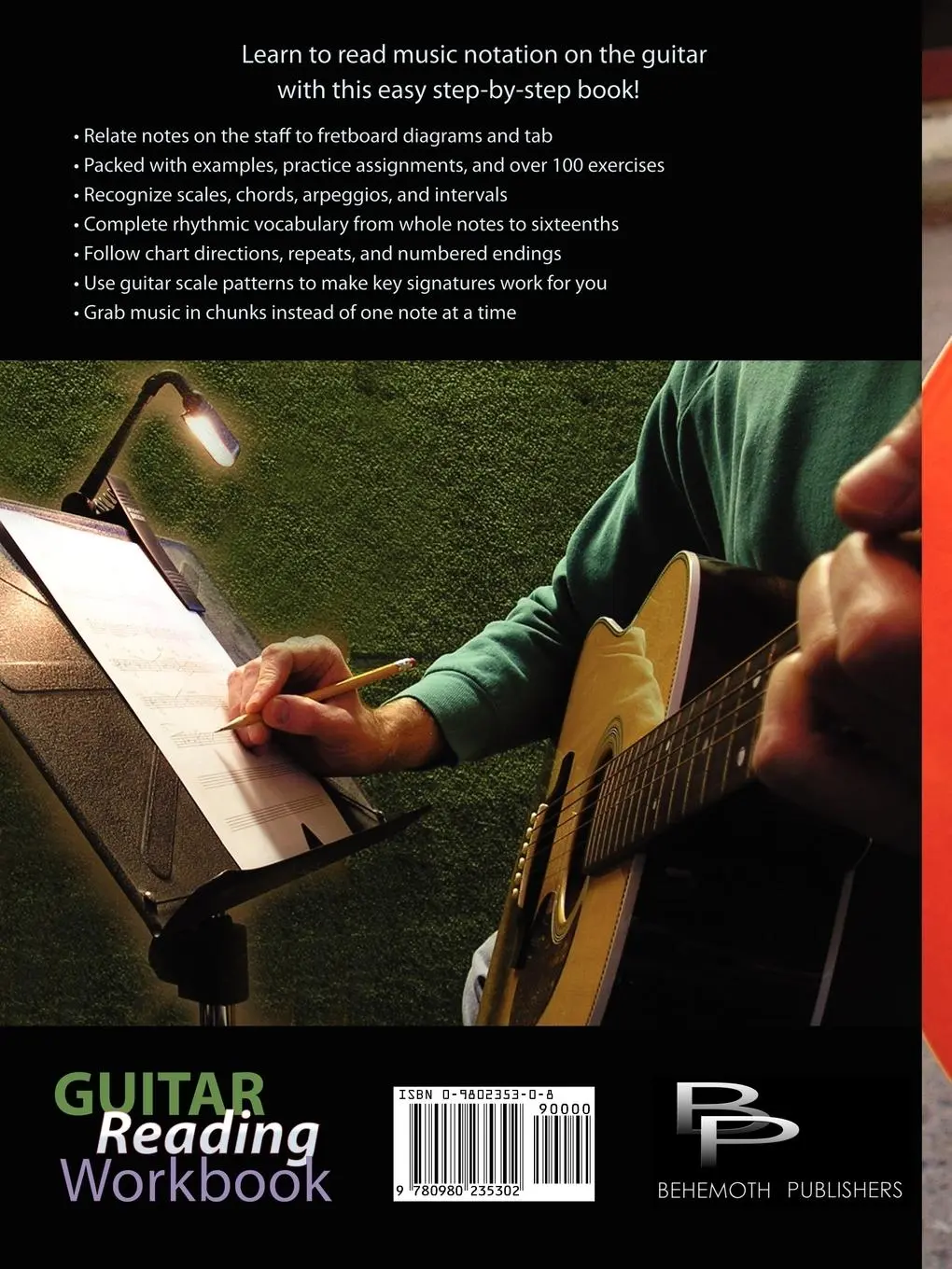 Rückseite: 9780980235302 | Guitar Reading Workbook | Barrett Tagliarino | Taschenbuch | Englisch