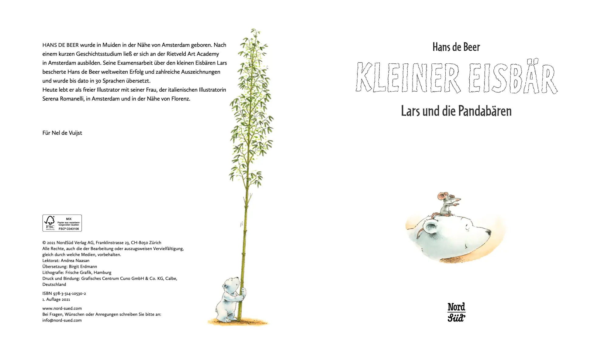 Bild: 9783314105302 | Kleiner Eisbär. Lars und die Pandabären | Hans De Beer | Buch | 32 S.