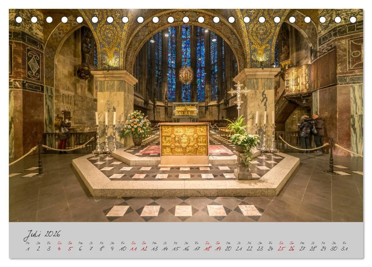 Bild: 9783457765302 | Aachen Die Kaiserstadt (Tischkalender 2026 DIN A5 quer), CALVENDO...