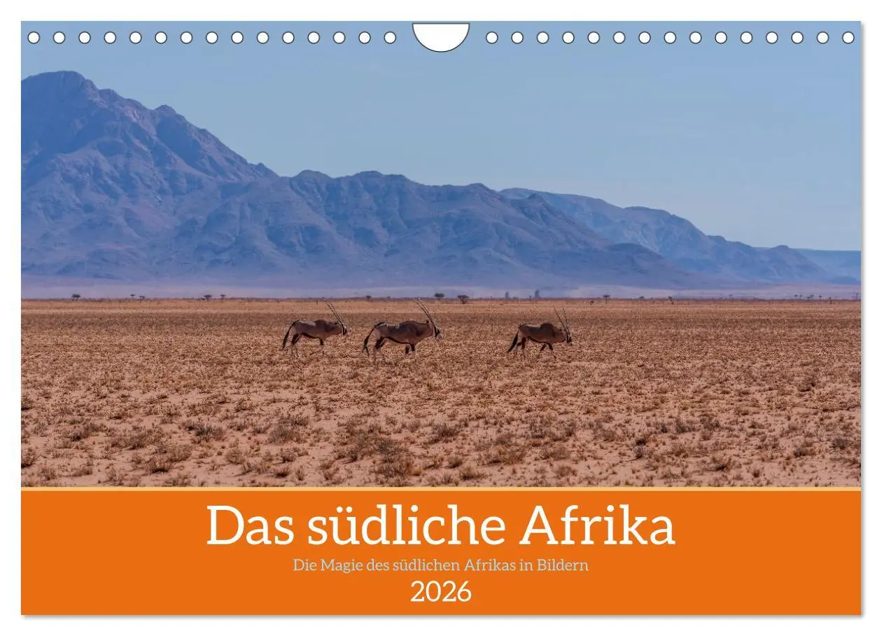 Cover: 9783516235302 | Das südliche Afrika 2026 (Wandkalender 2026 DIN A4 quer), CALVENDO...
