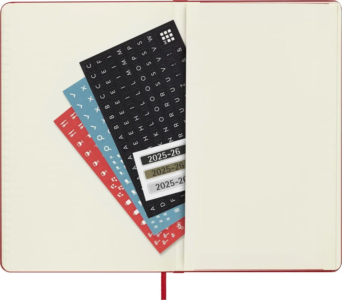 Bild: 8056999275402 | Moleskine 18 Monate Wochen Notizkalender 2025/2026, L/A5, 1 Wo = 1...