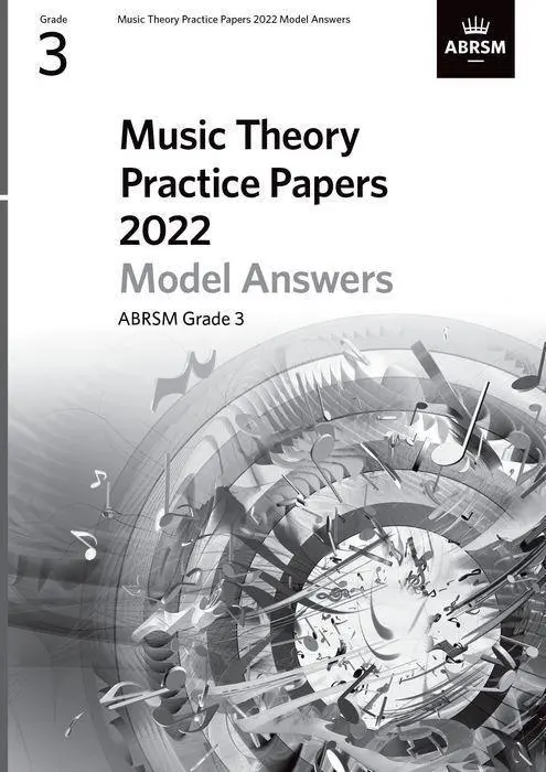 Cover: 9781786015402 | Music Theory Practice Papers Model Answers 2022, ABRSM Grade 3 | Abrsm
