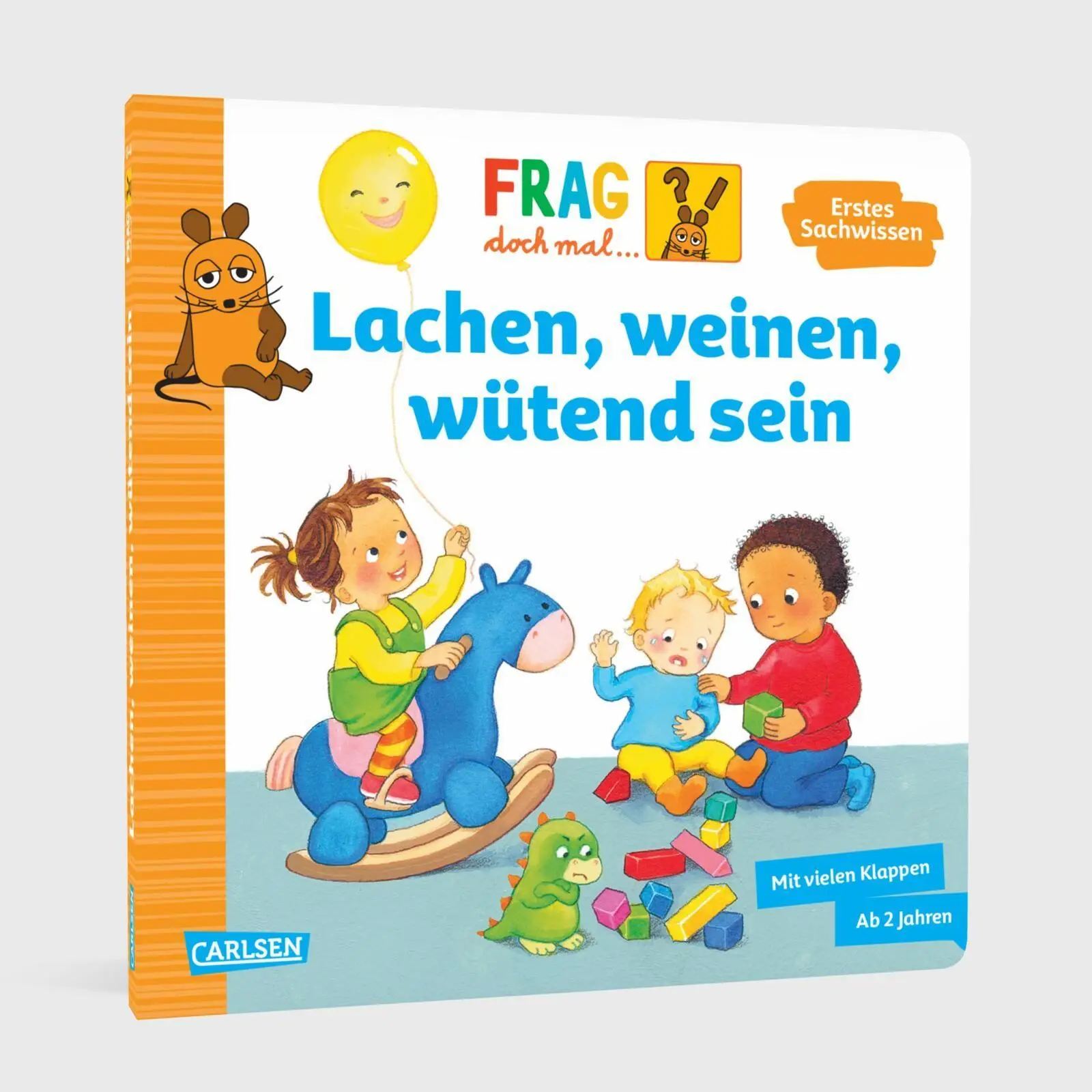 Bild: 9783551255402 | Frag doch mal ... die Maus: Lachen, weinen, wütend sein | Petra Klose