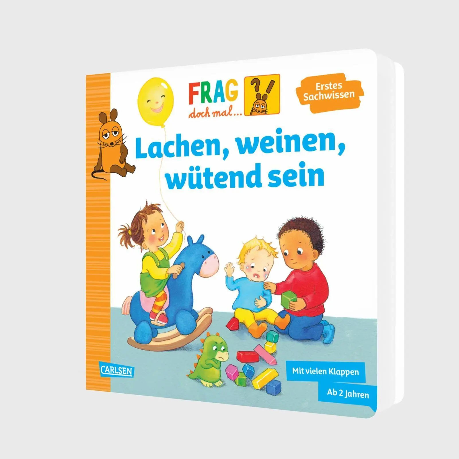Bild: 9783551255402 | Frag doch mal ... die Maus: Lachen, weinen, wütend sein | Petra Klose