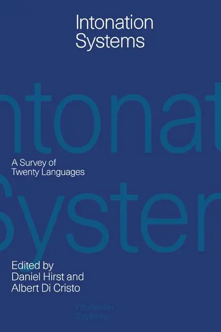 Cover: 9780521395502 | Intonation Systems | A Survey of Twenty Languages | Hirst (u. a.)
