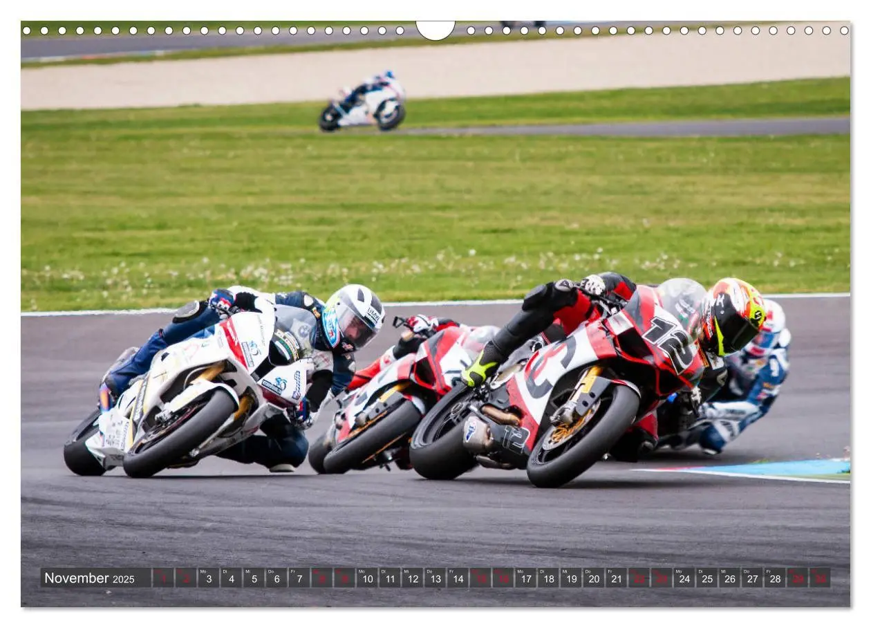 Bild: 9783435275502 | Motorrad Rennsport (Wandkalender 2025 DIN A3 quer), CALVENDO...