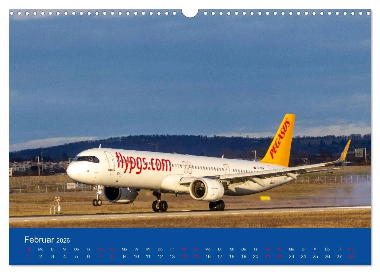Bild: 9783457295502 | Besondere Flugzeuge am Flughafen Stuttgart (Wandkalender 2026 DIN...