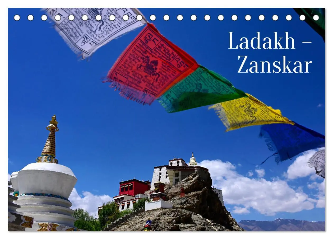 Cover: 9783457365502 | Ladakh - Zanskar (Tischkalender 2026 DIN A5 quer), CALVENDO...