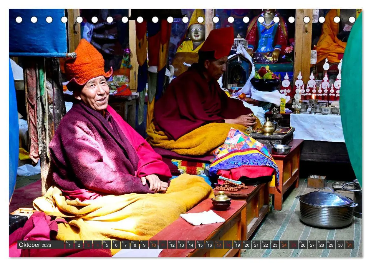 Bild: 9783457365502 | Ladakh - Zanskar (Tischkalender 2026 DIN A5 quer), CALVENDO...