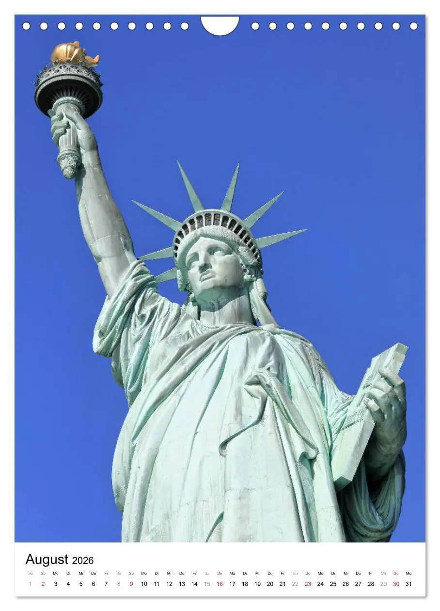 Bild: 9783516385502 | New Yorks architektonische Highlights (Wandkalender 2026 DIN A4...