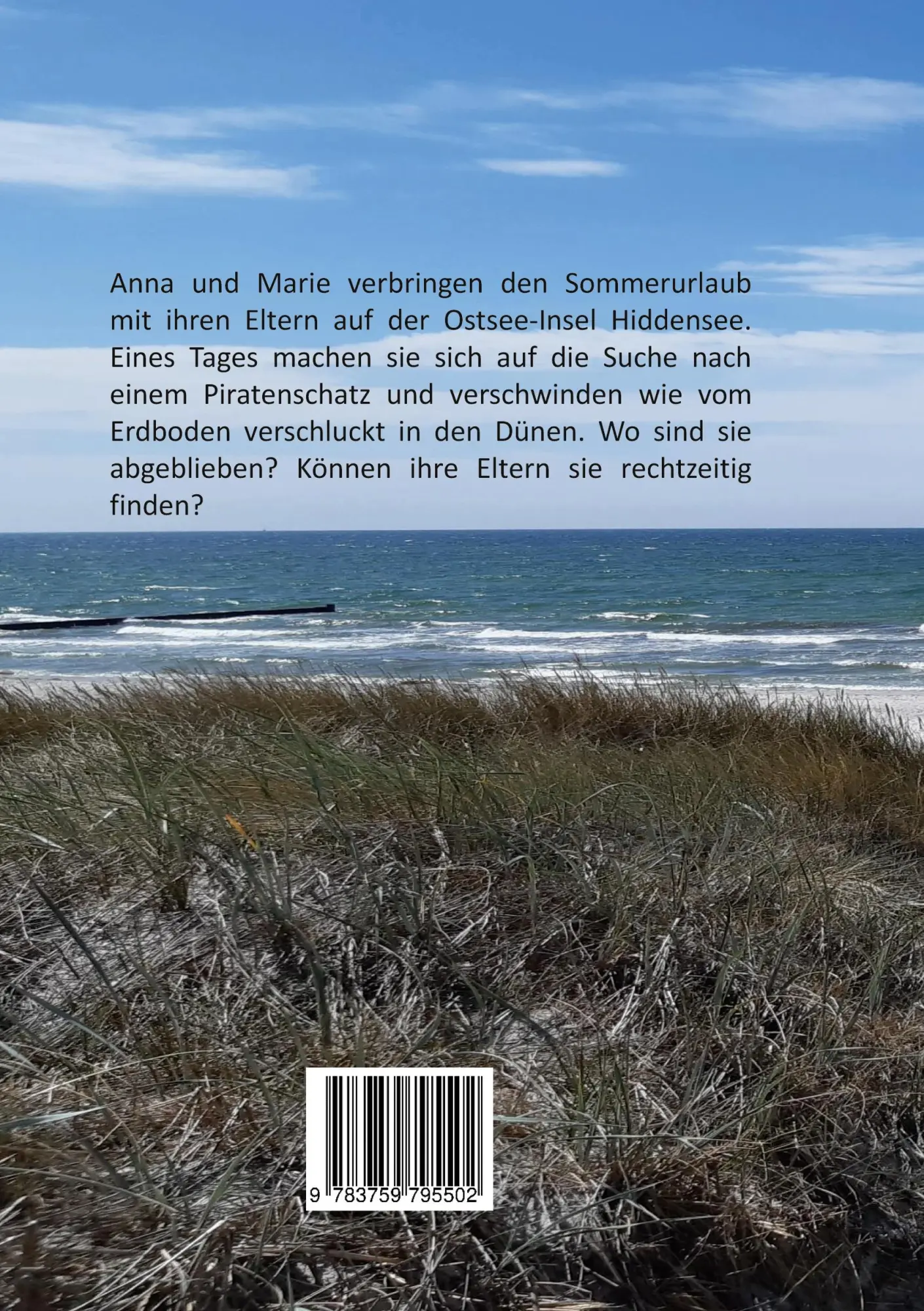 Rückseite: 9783759795502 | Verschollen in den Dünen | Werner Wöckinger | Taschenbuch | Paperback