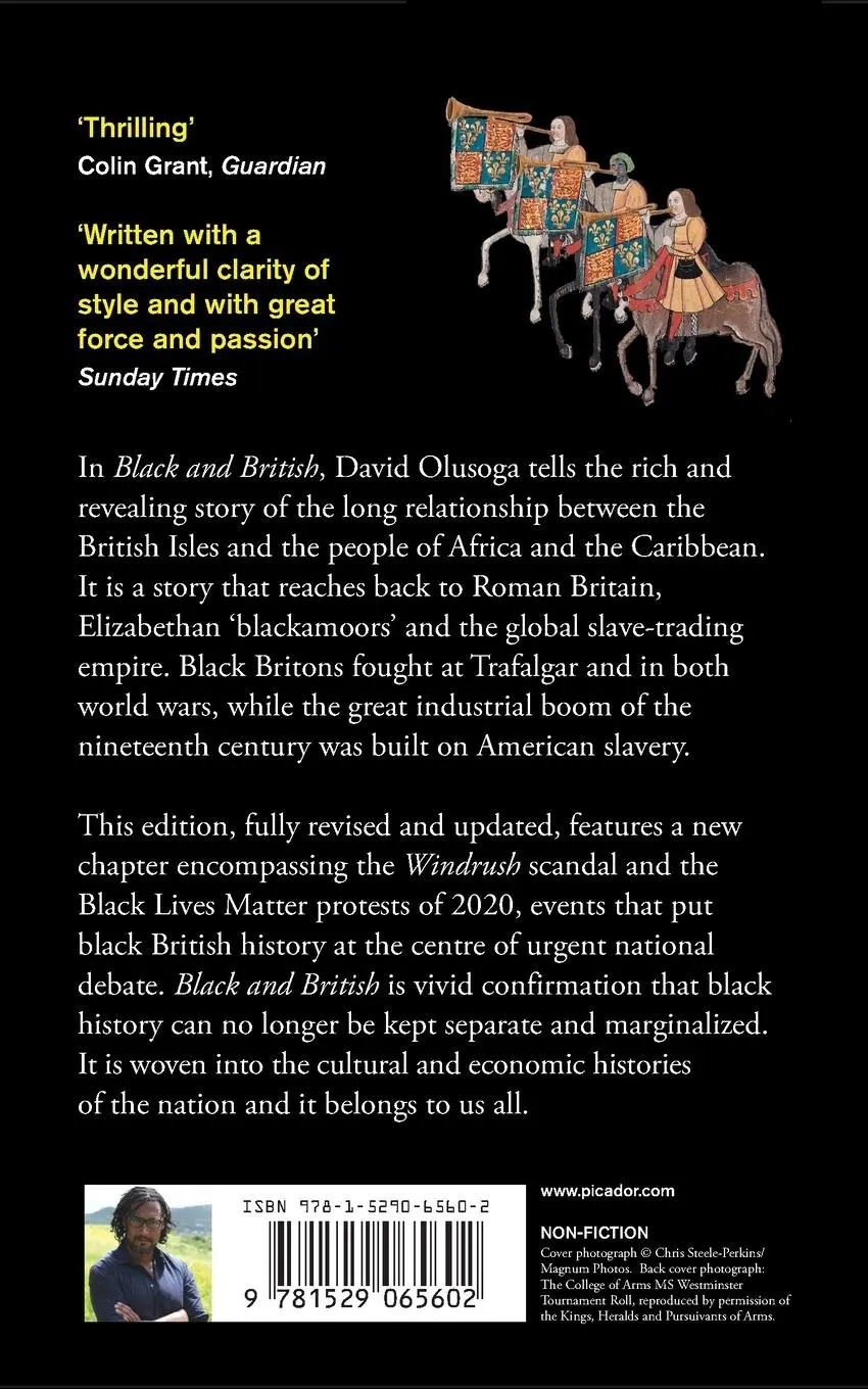 Rückseite: 9781529065602 | Black and British | A Forgotten History | David Olusoga | Taschenbuch