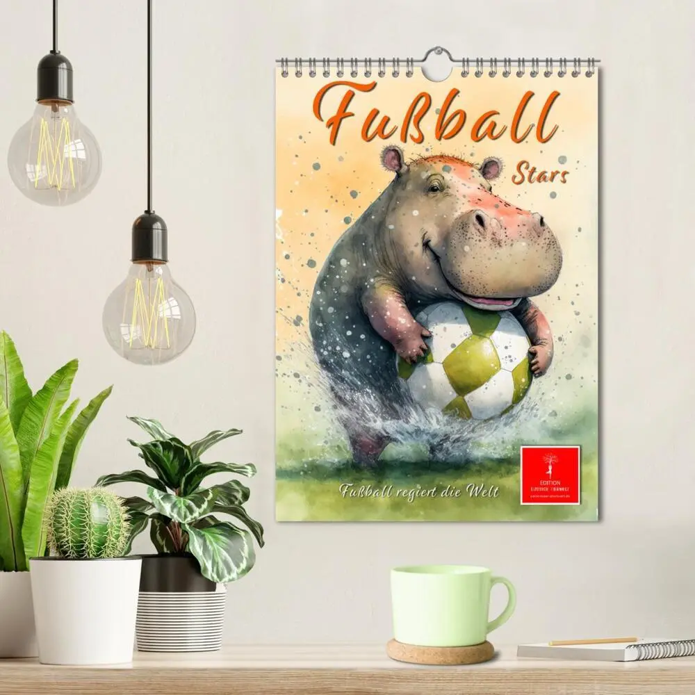 Bild: 9783435885602 | Fußball Stars - Fußball regiert die Welt (Wandkalender 2025 DIN A4...