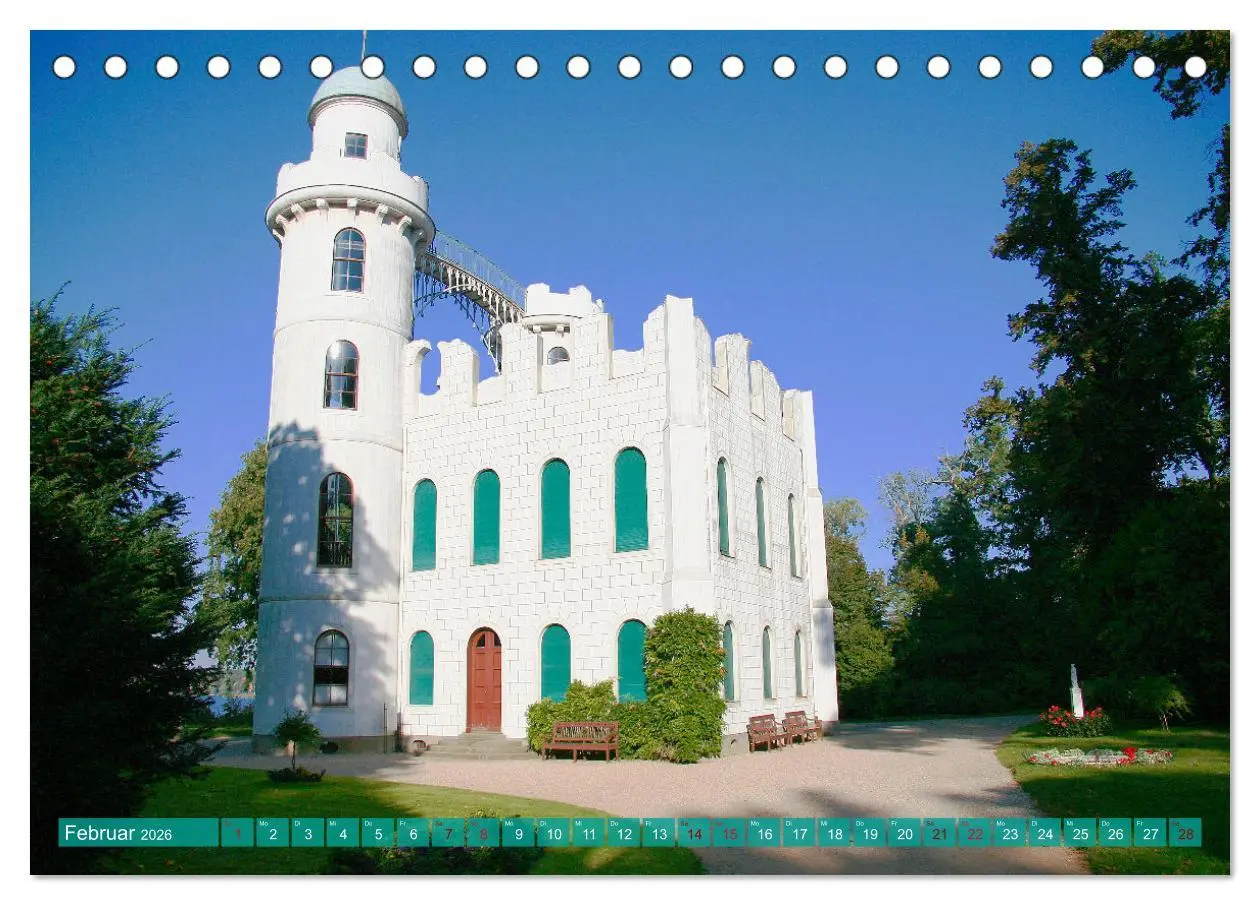 Bild: 9783457595602 | Die Pfaueninsel in Berlin (Tischkalender 2026 DIN A5 quer),...