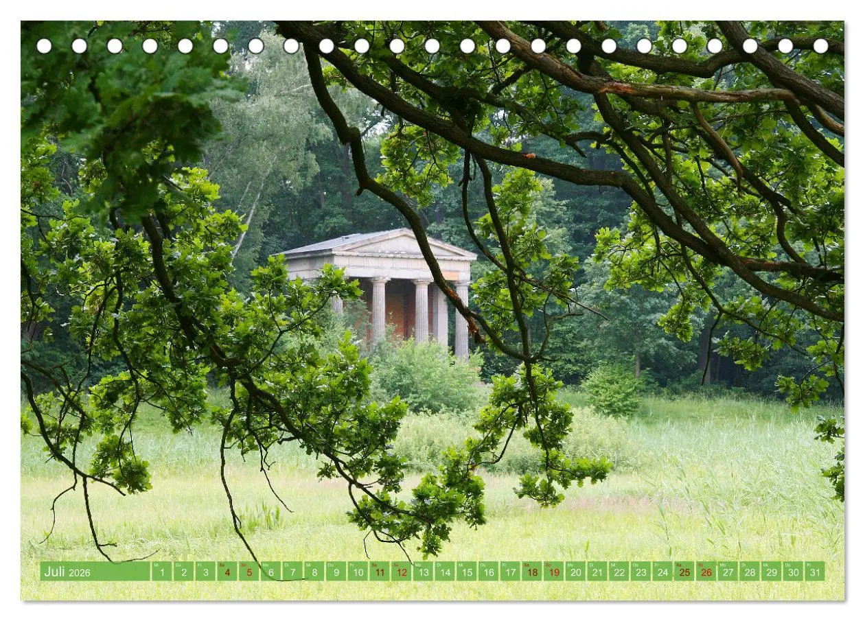 Bild: 9783457595602 | Die Pfaueninsel in Berlin (Tischkalender 2026 DIN A5 quer),...